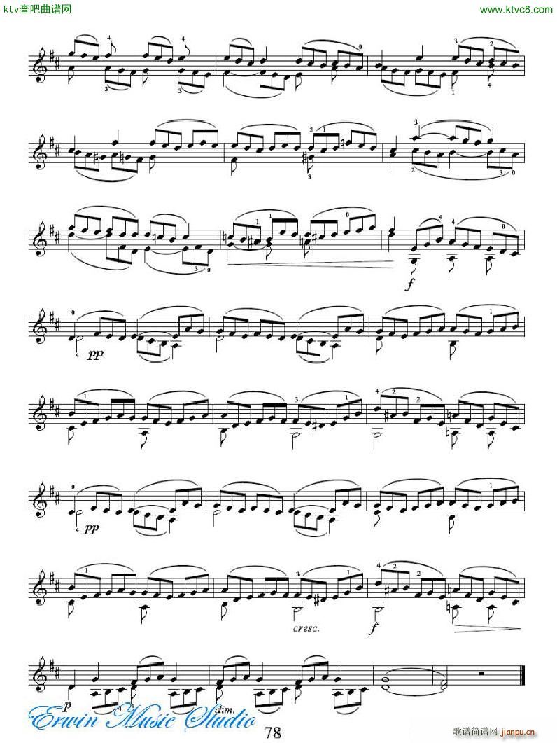 ���R�ɠ� 42�׾�����Rudolphe Kreutzer 42 Studies 35 42(ʮ�ּ�����)7