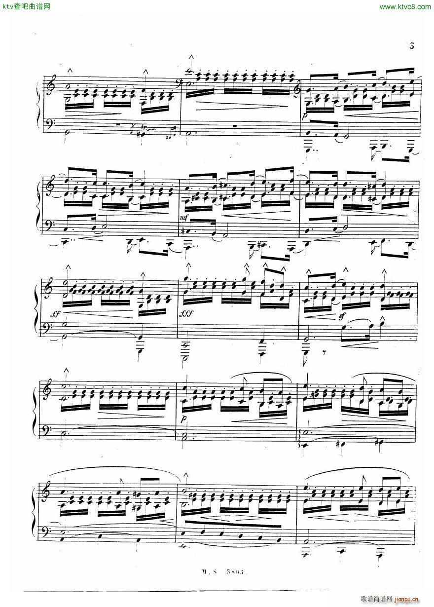 Dreyschock etude Le Tremolo(����V)3