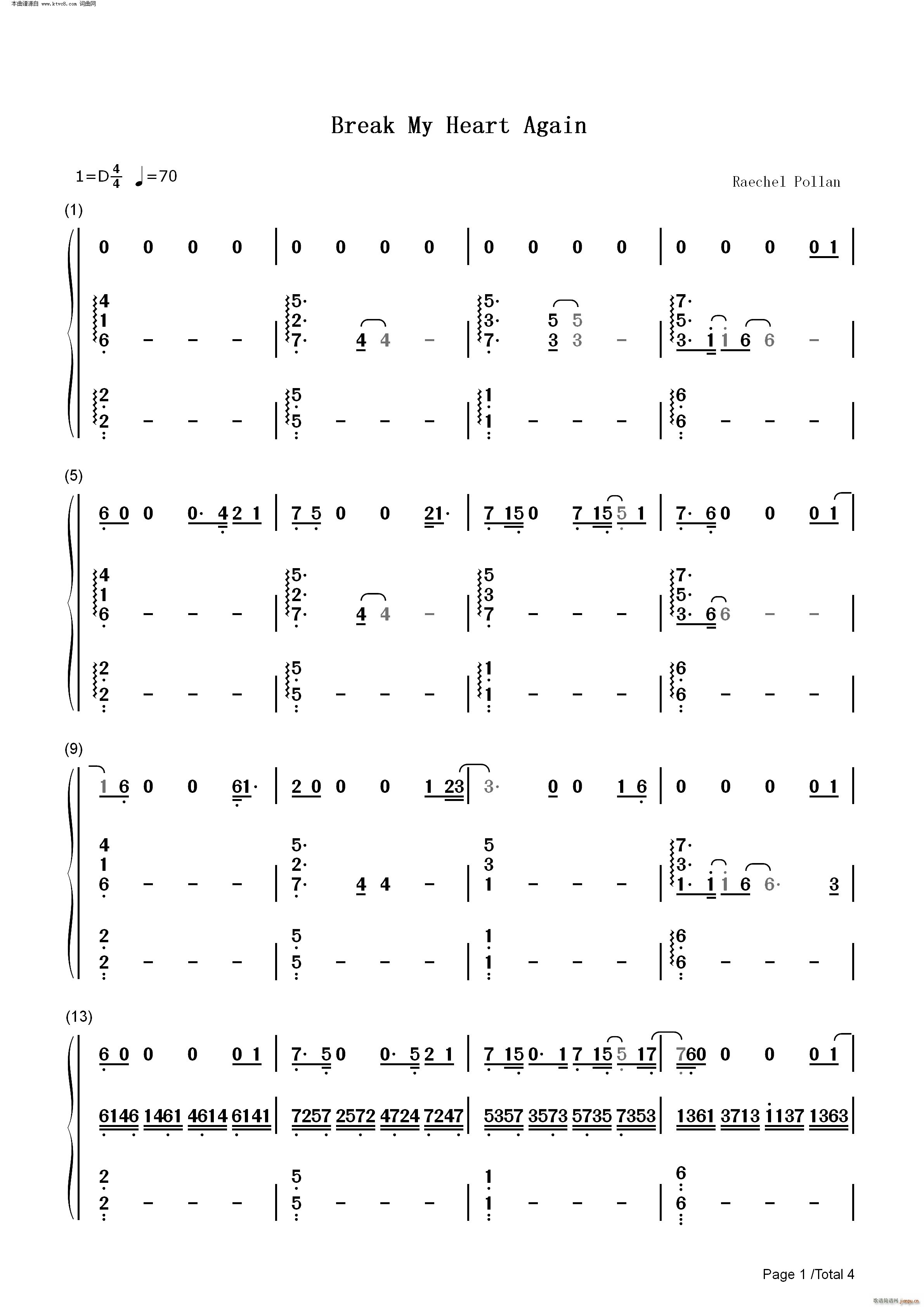 Break My Heart Again(����V)11