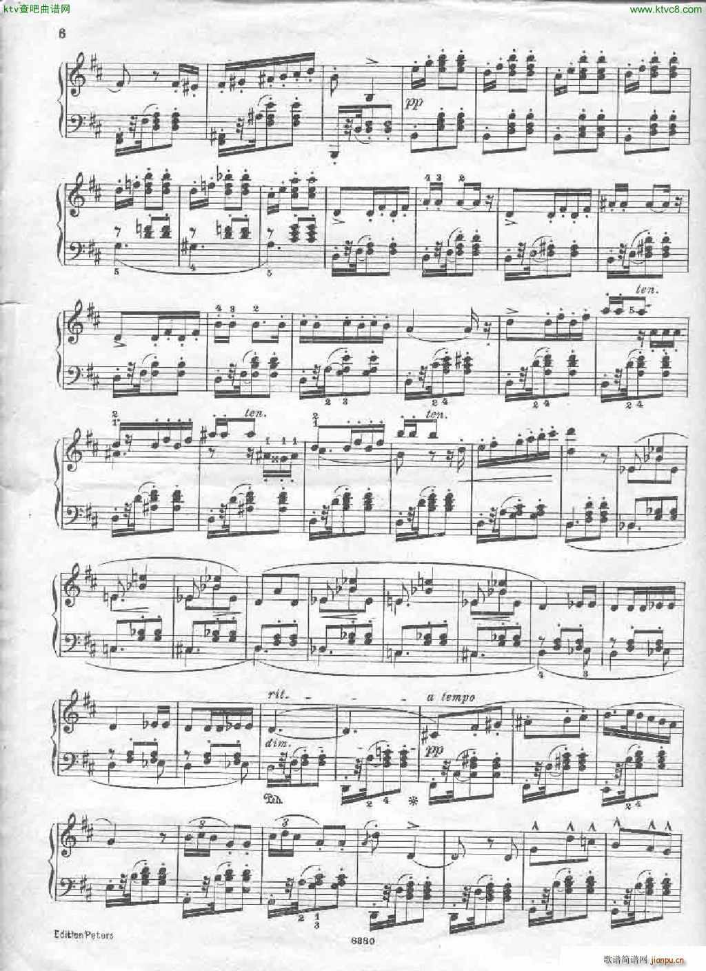 Bizet Carmen themes ed peters(����V)7