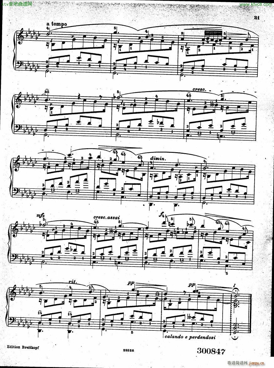 Henselt Piano Solo Album(����V)30