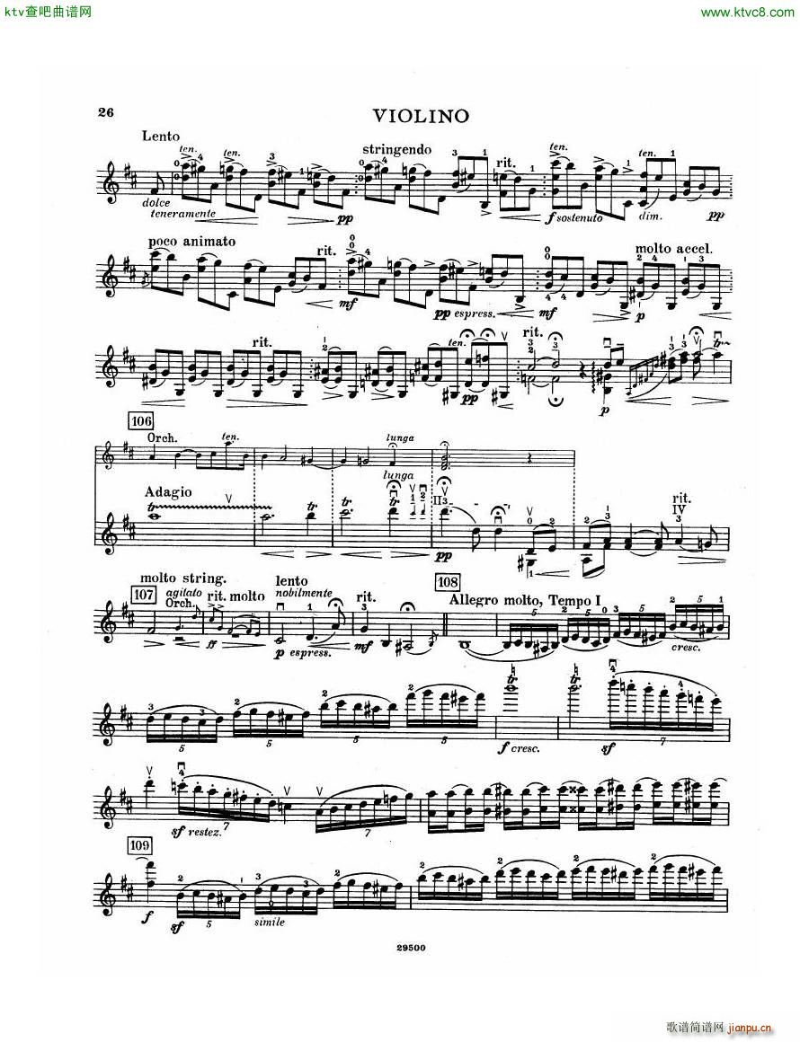 Elgar Violin Concerto Vn(����V)26