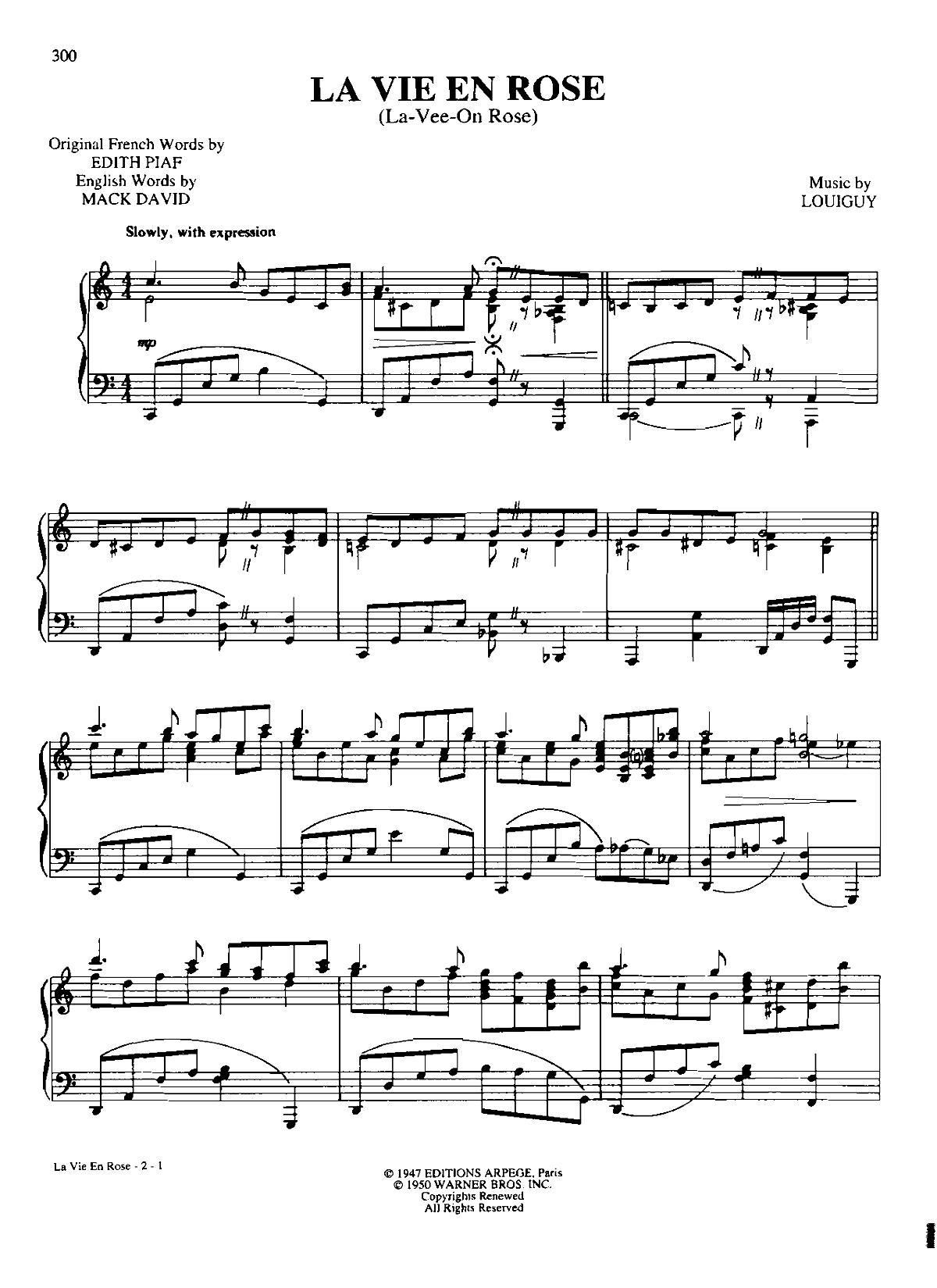 LA VIE EN ROSE Dan Coates �������{ ��(����V)1