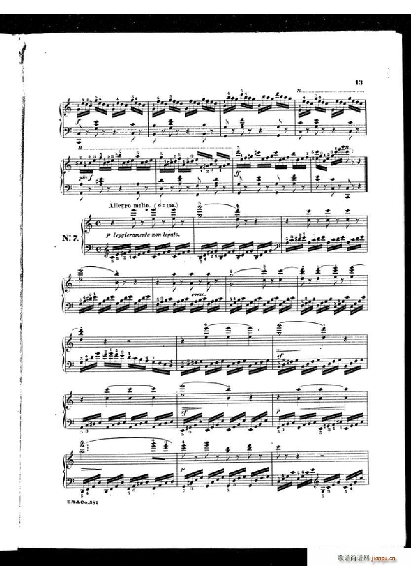 Czerny School of Velocity book 1 Op 299(����V)11