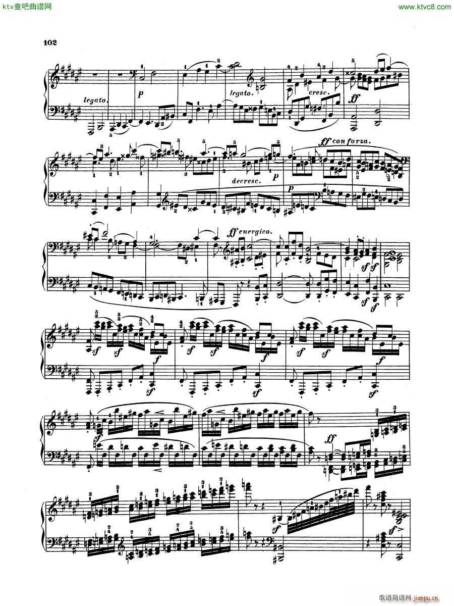 Hummel Sonata in F sharp minor Op 81(����V)29