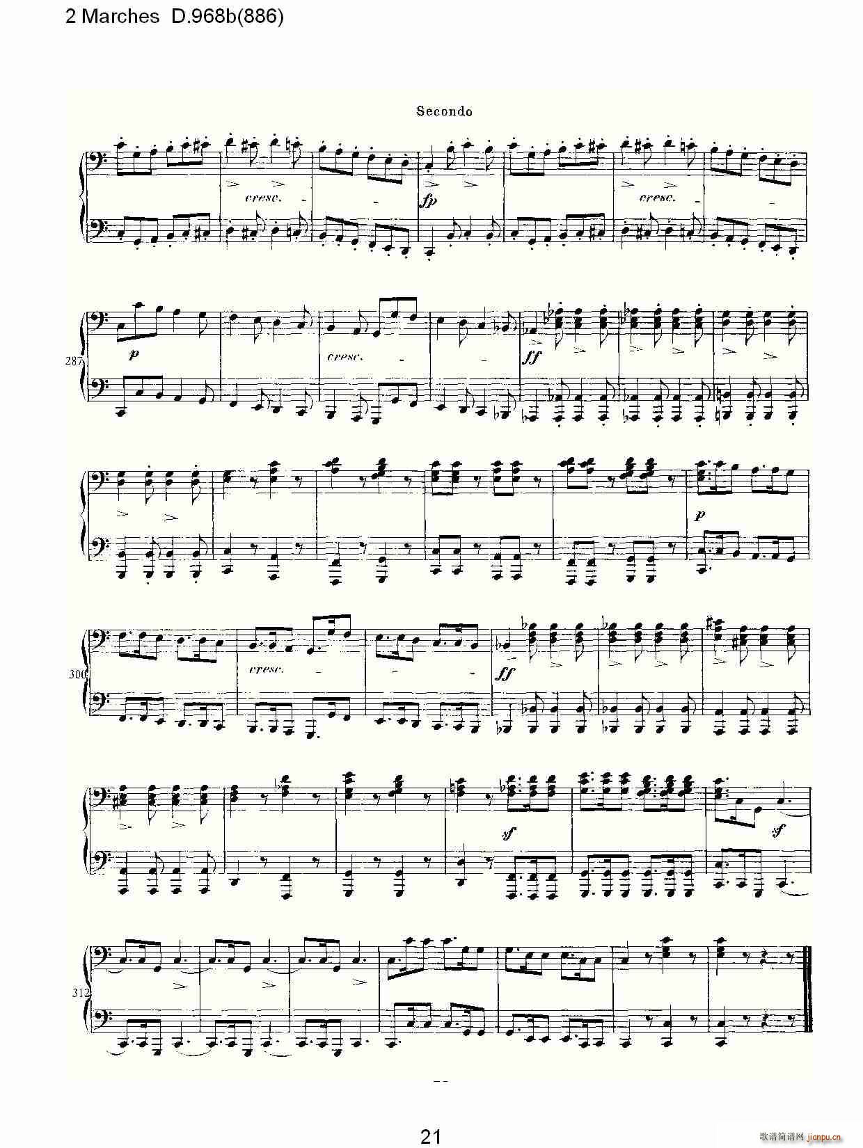 2 Marches D.968b(ʮ�ּ�����)21