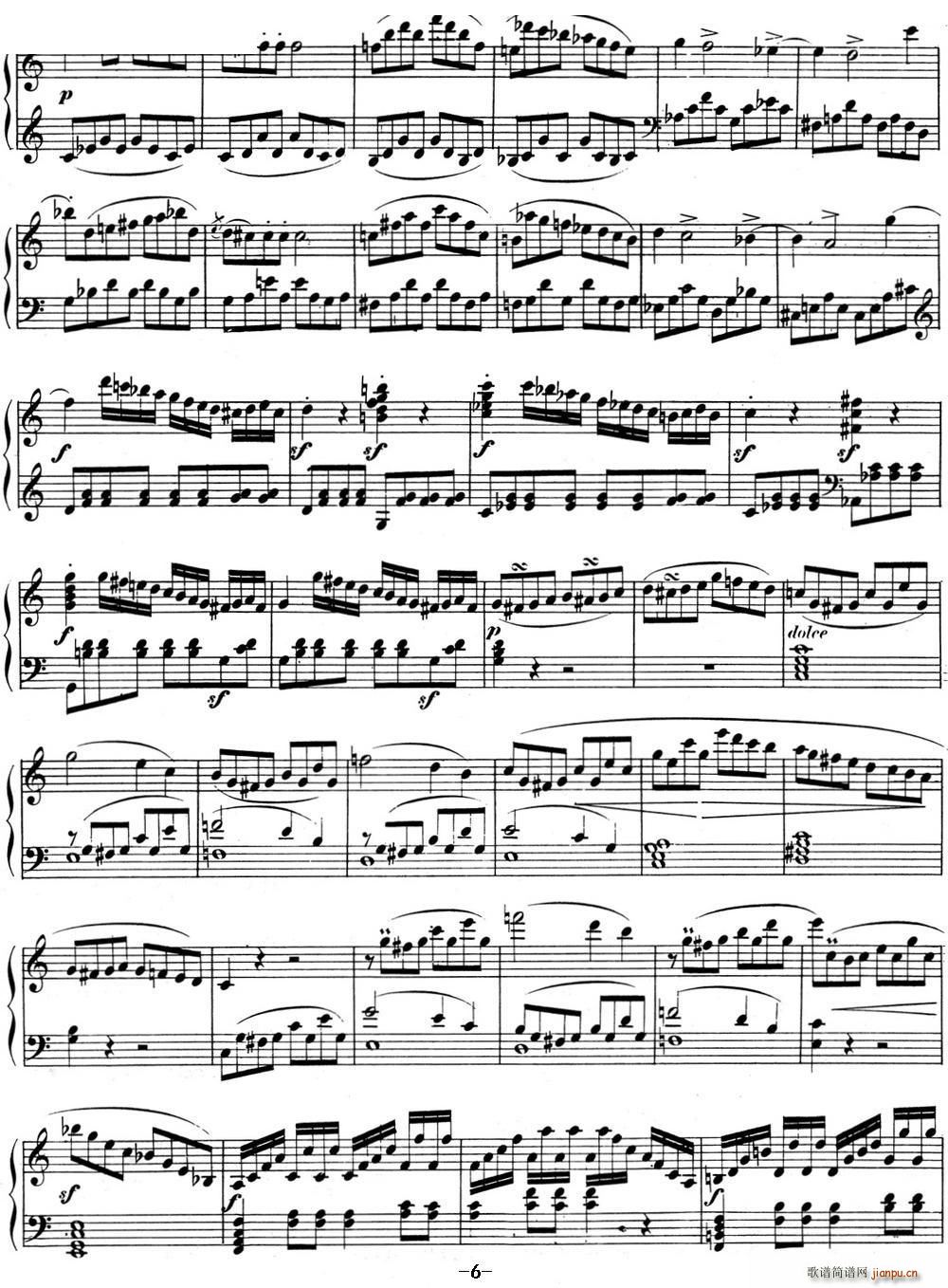 ؐ���������Q��03 C���{ Op 2 No 3 C major(����V)6