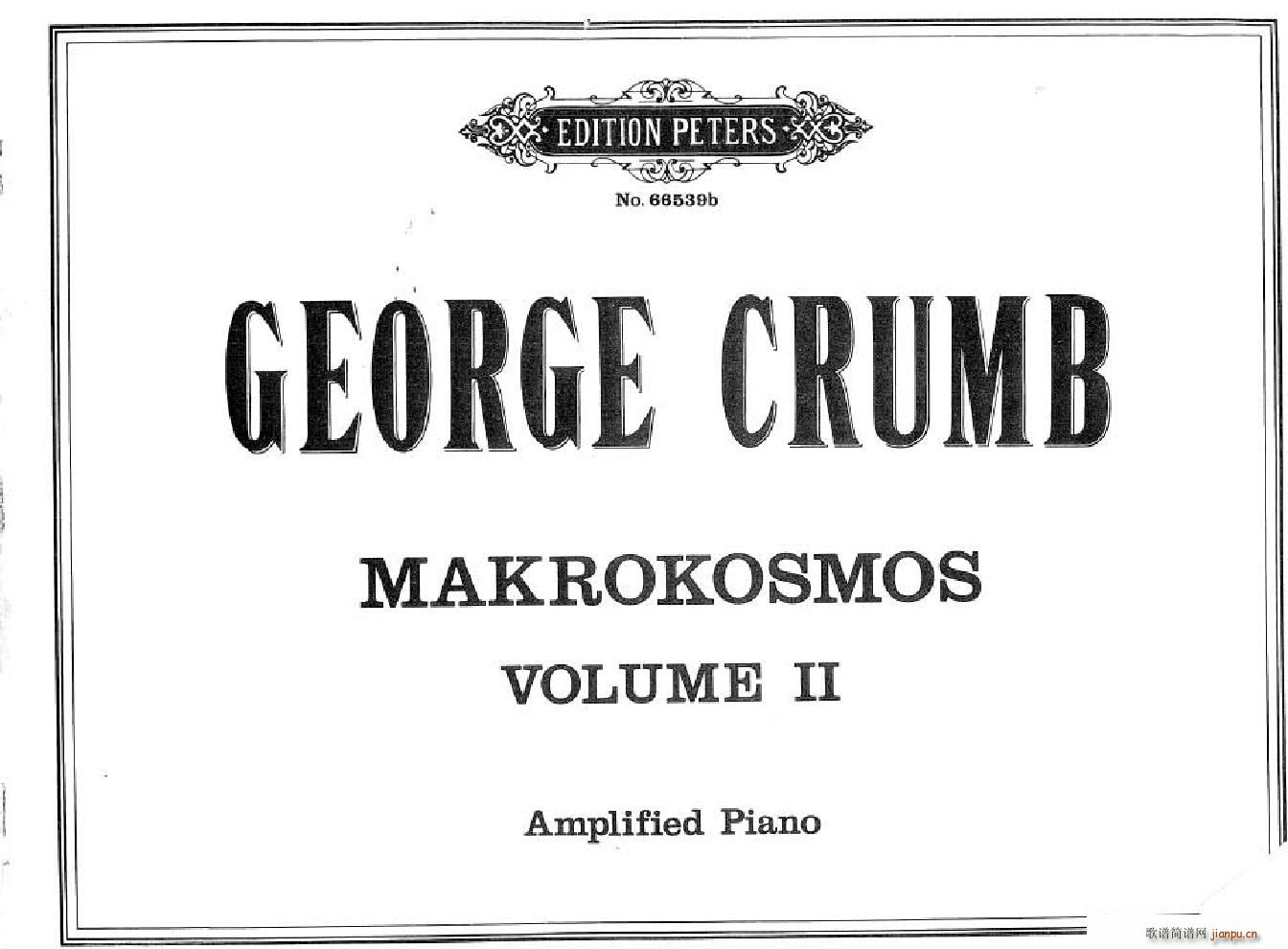 Crumb Makrokosmos Volume 2(����V)1
