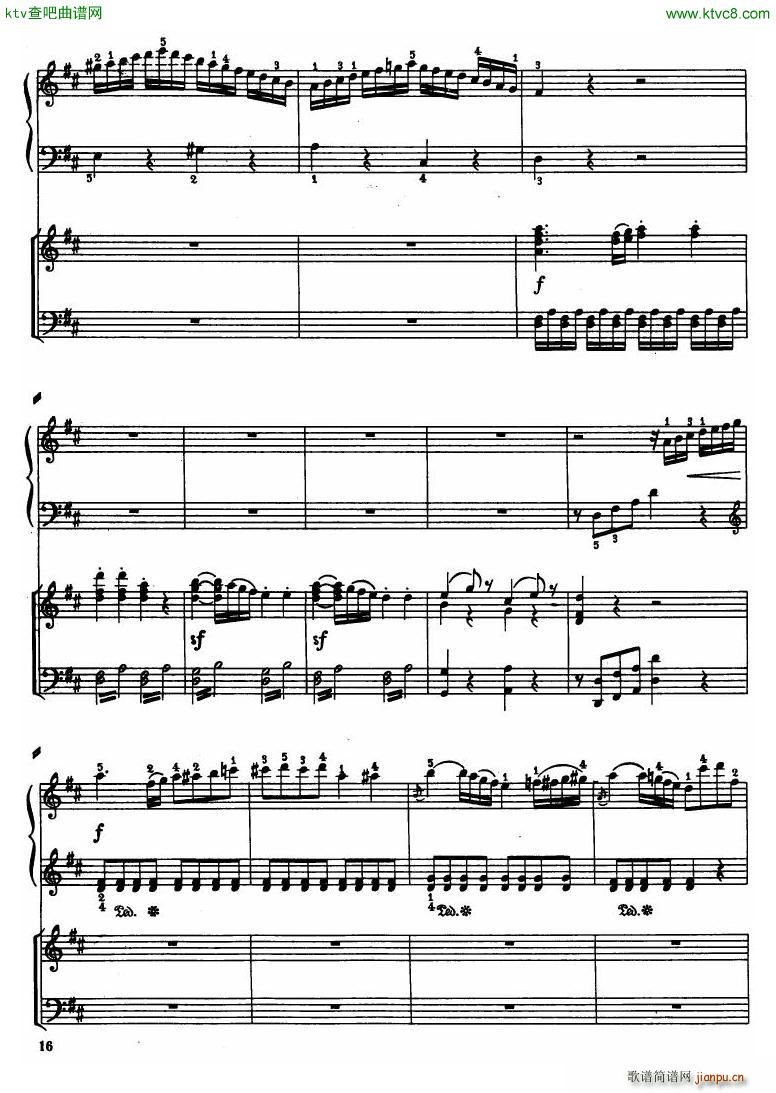 Haydn Piano Concerto in D Major 2pf(����V)14