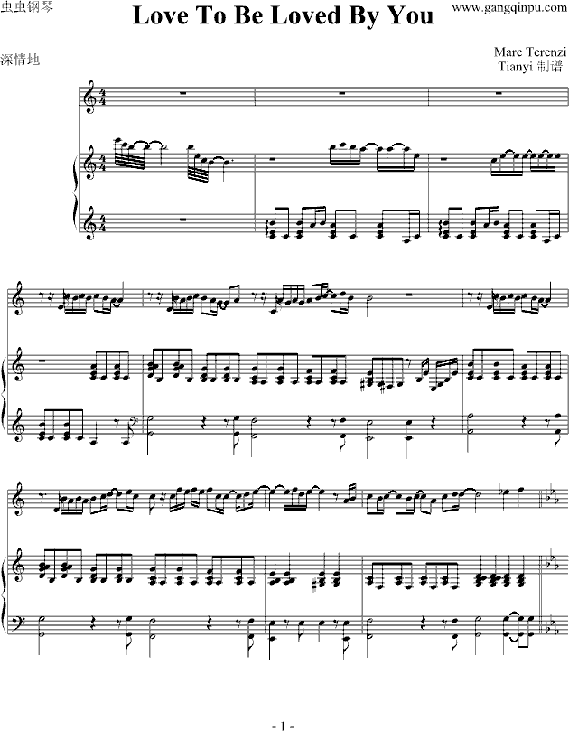 Love To Be Loved By You(����V)1