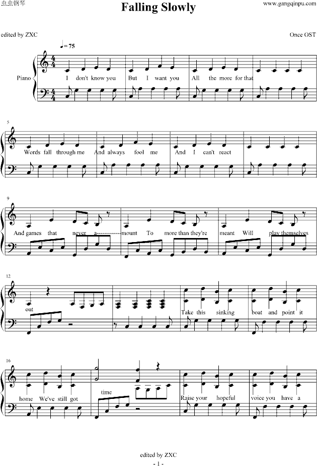 Falling Slowly(����V)1