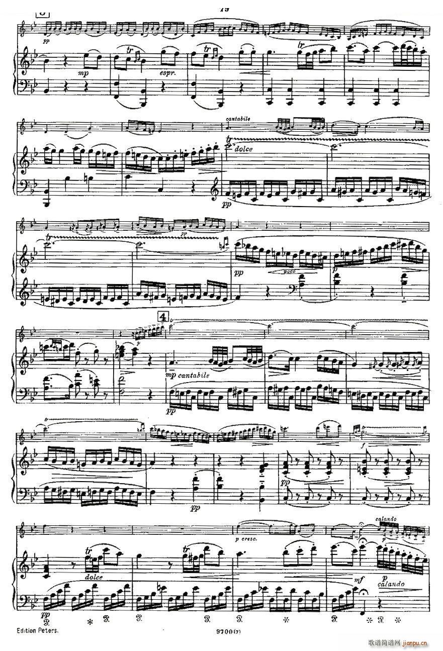 Mozart Violin Sonata No 7 KV 376 ����С�������Q��(С�����V)8