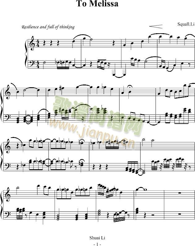 toMelissa(����V)1