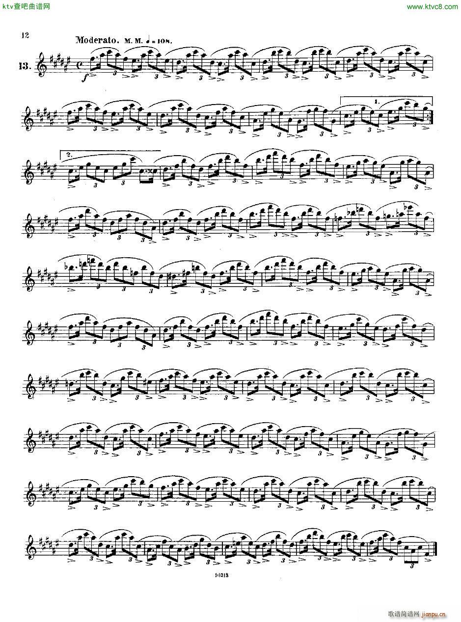 Andersen op 37 Kleine Capricen fl solo(����V)11