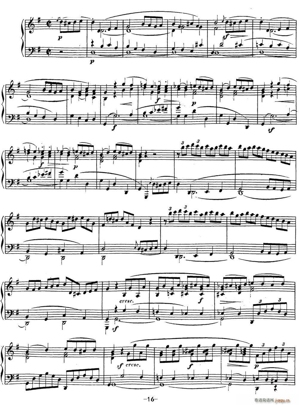 ؐ���������Q��16 G���{ Op 31 No 1 G major(����V)16