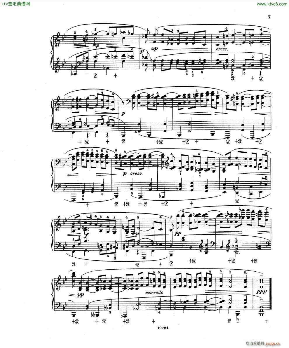 Fuchs Robert Improvisation pour clavier op 11(����V)5