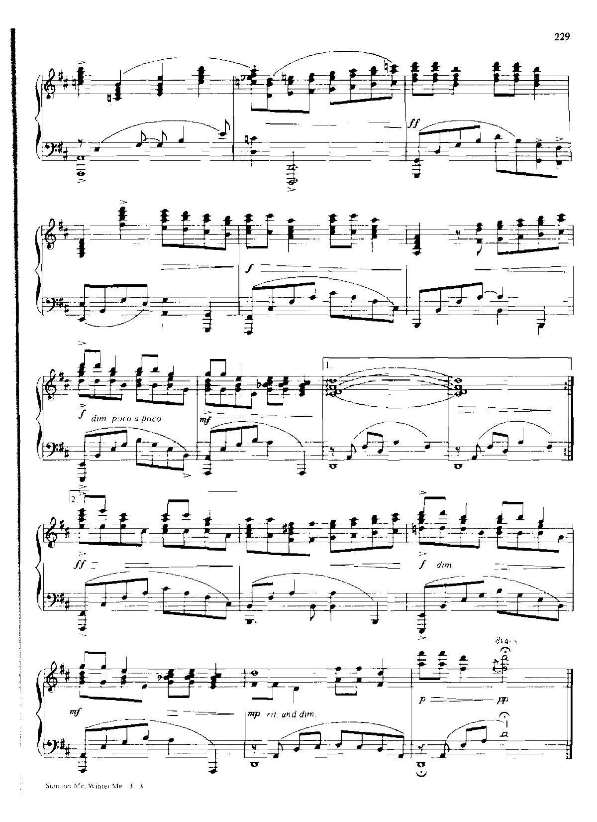 SUNMMER ME WINTER ME Dan Coates �������{ ��(����V)3