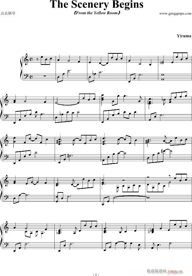 The Scenery Begins(����V)1