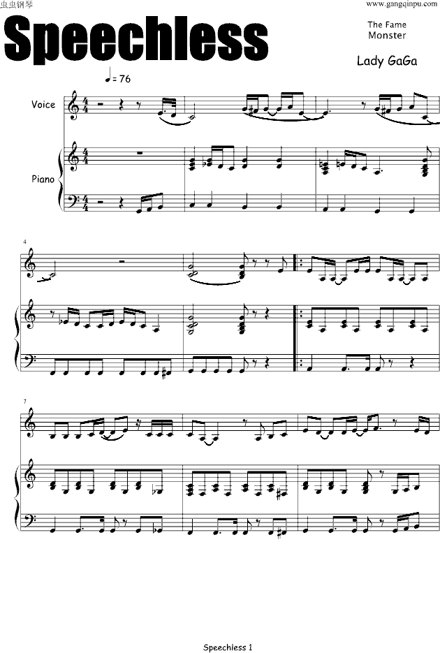 Speechless��ԭ�����V��(����V)1