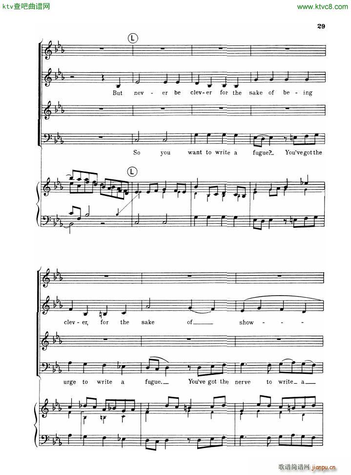 Gould Glenn So you want to write a fugue(����V)27