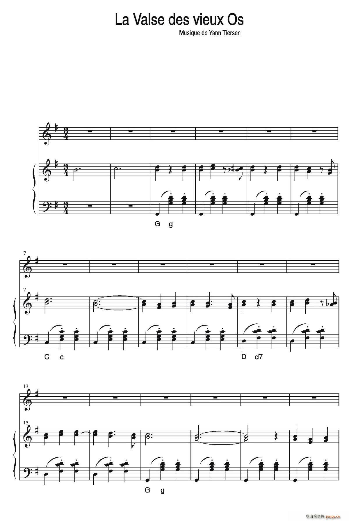 Yann Tiersen La Valse Des Vieux Os ��ٰ����V(����V)1