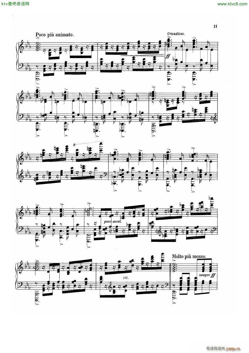 Dohn��nyi op 11 Four Rhapsodies(����V)49