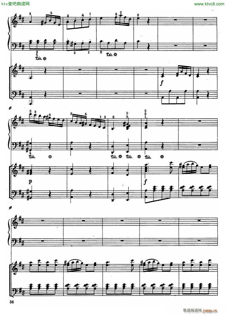 Haydn Piano Concerto in D Major 2pf(����V)34