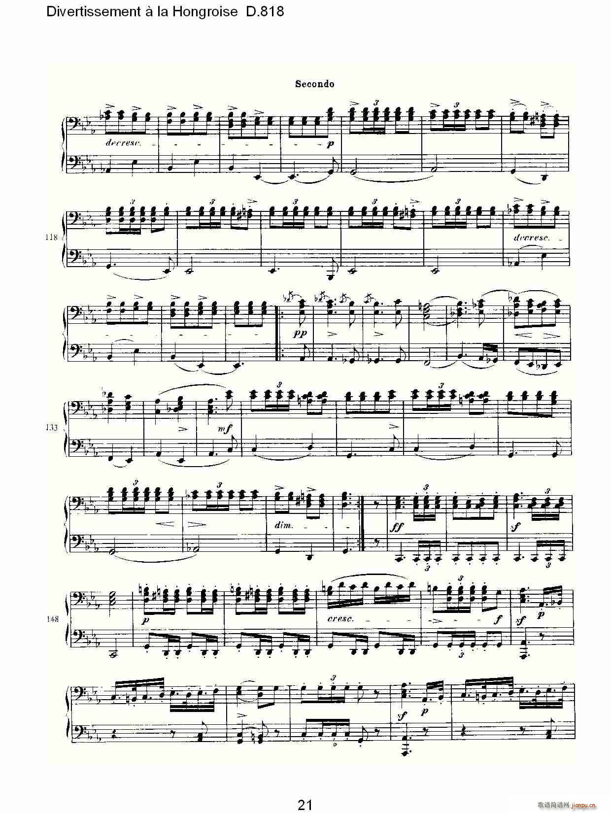 Divertissement �� la Hongroise D.818(ʮ�ּ�����)21