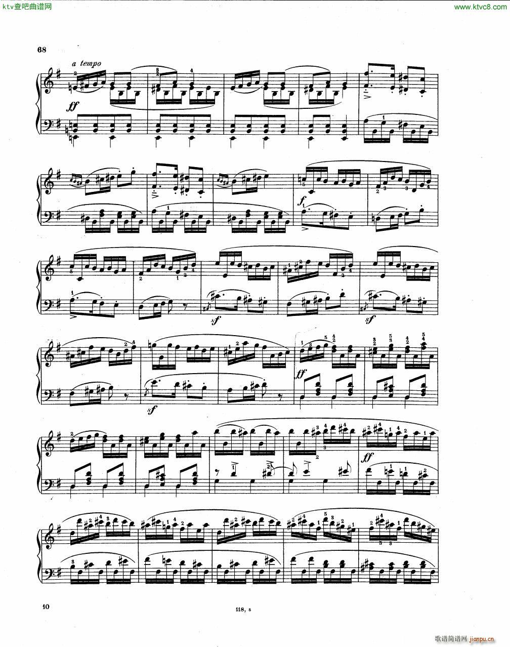 Hummel Bagatelles Op 107(����V)9