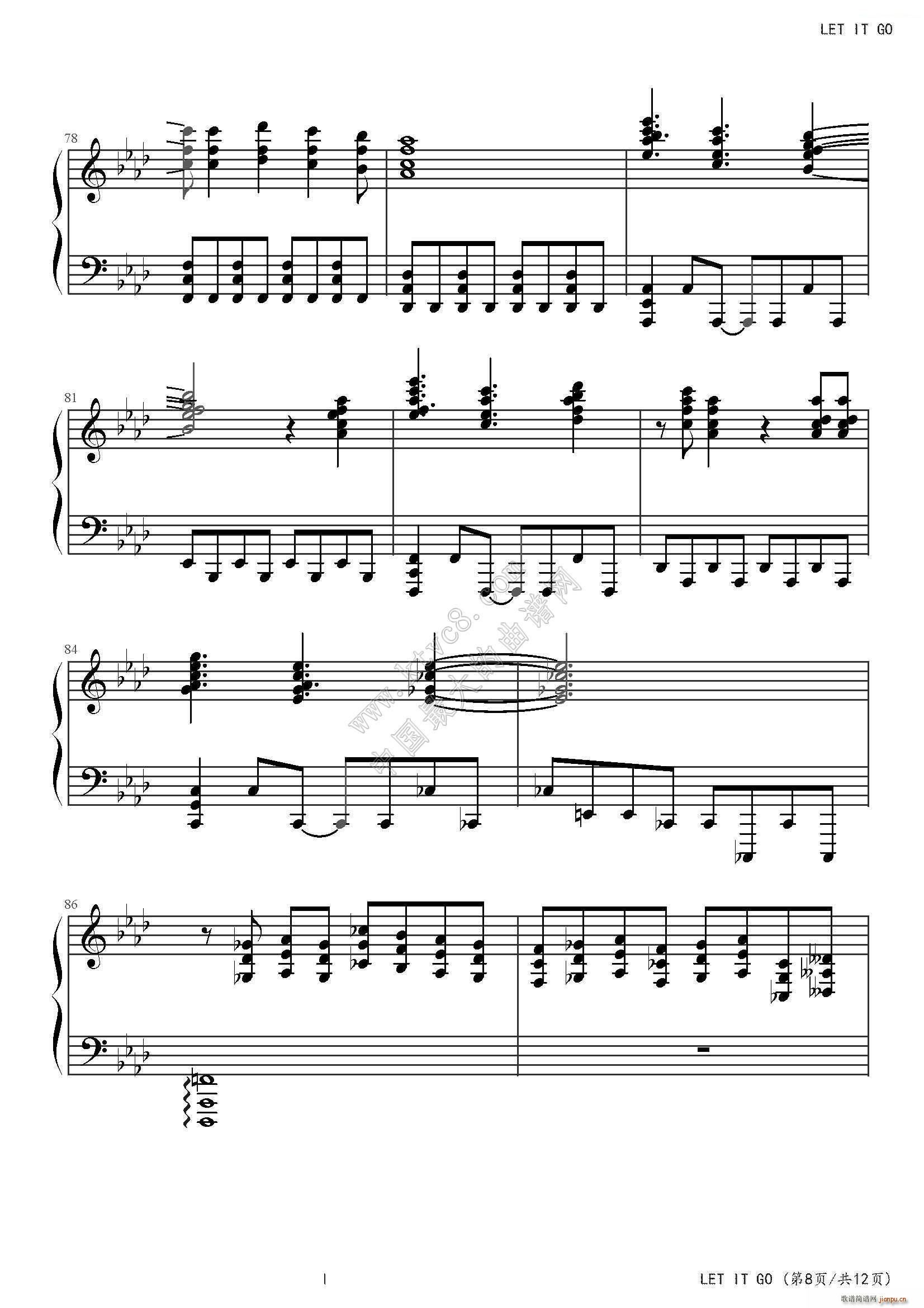 LET IT GO FROZEN(����V)8