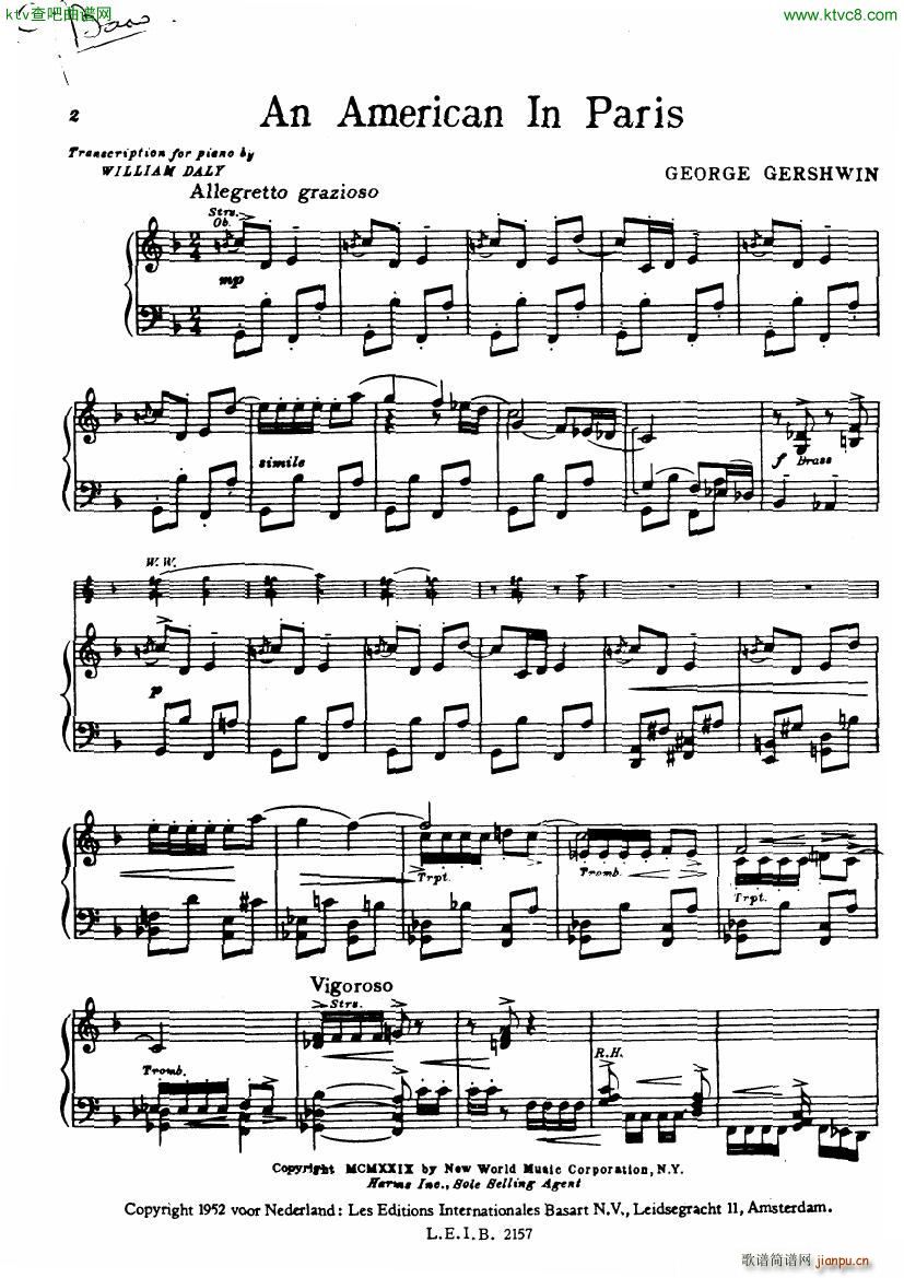 Gershwin Daly An american in paris(����V)1