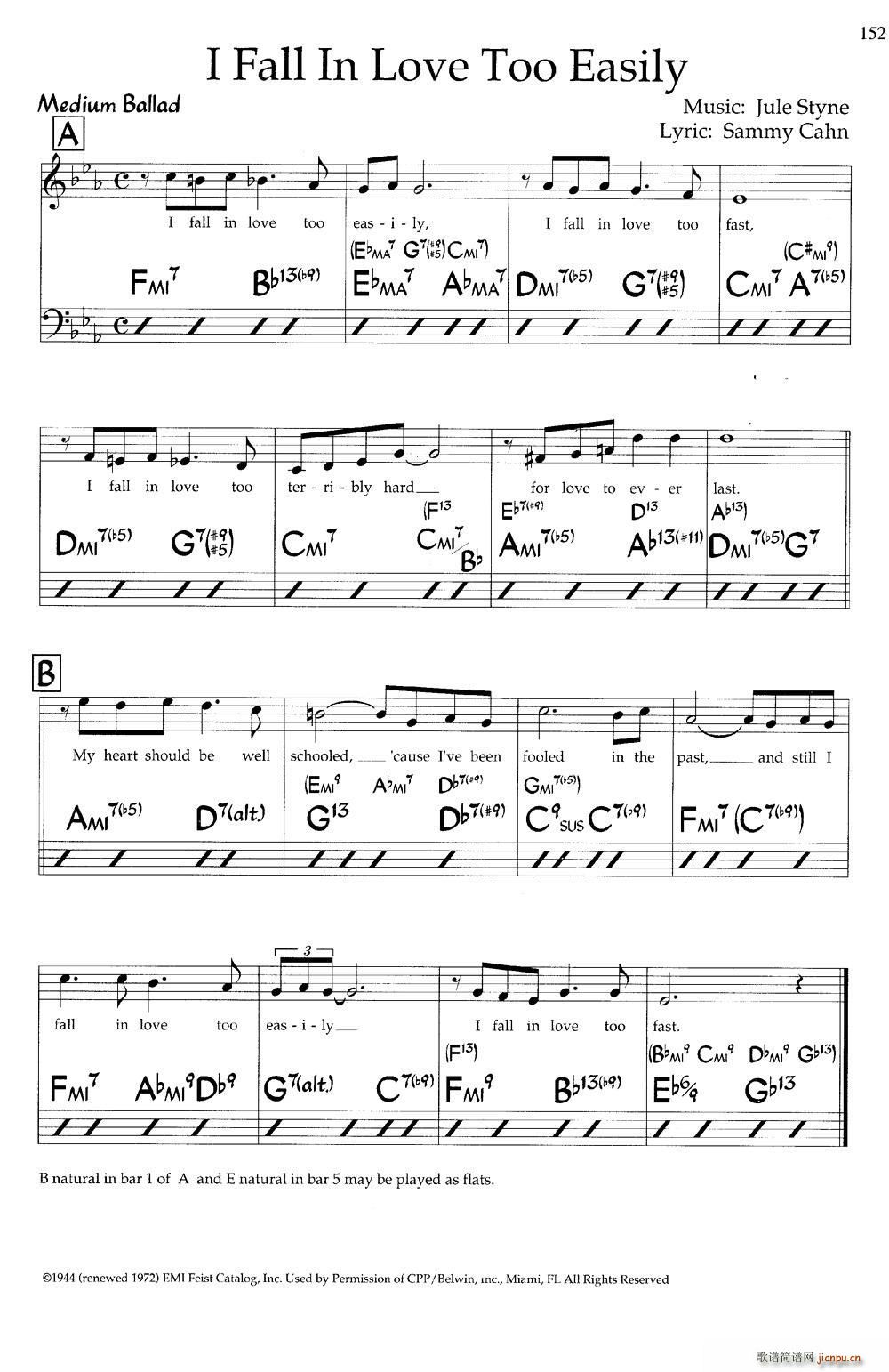 I Fall In Love Too Easily ��ʿ��ُ����V(����V)1