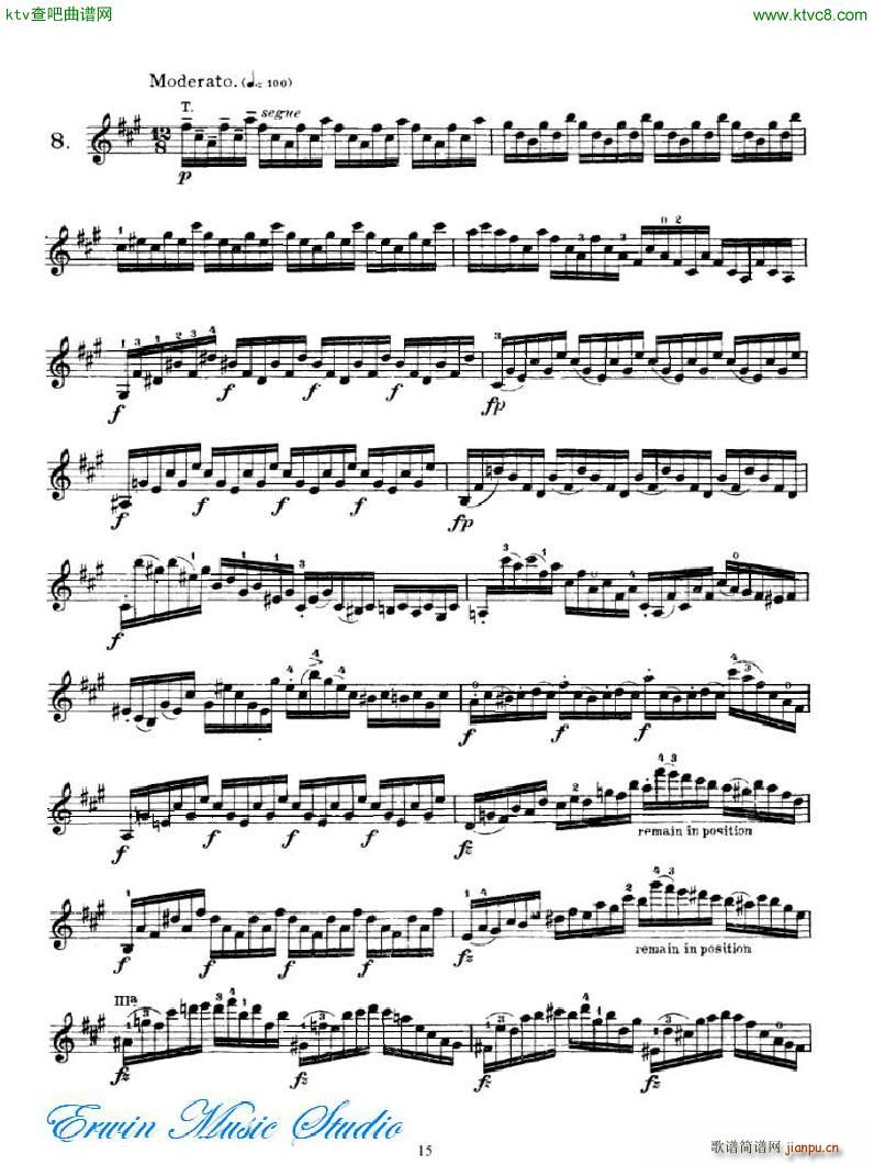 �_�� 24���S����Pierre Rode 24 Caprices 01 17(ʮ�ּ�����)15