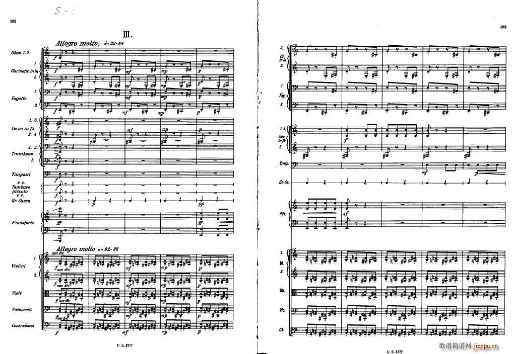 Bartok SZ 83 Piano Concerto No1 Full Score ��(����V)11