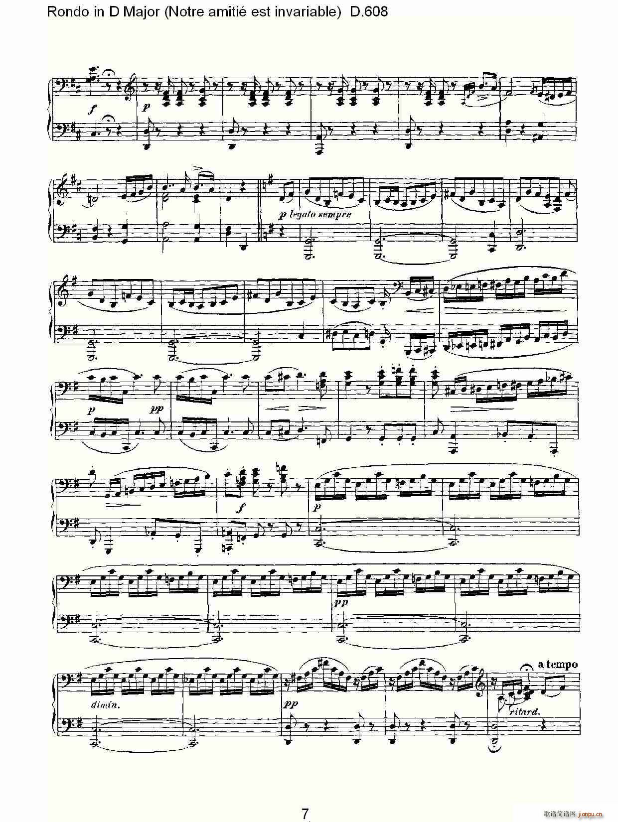 Rondo in D Major(ʮ�ּ�����)7