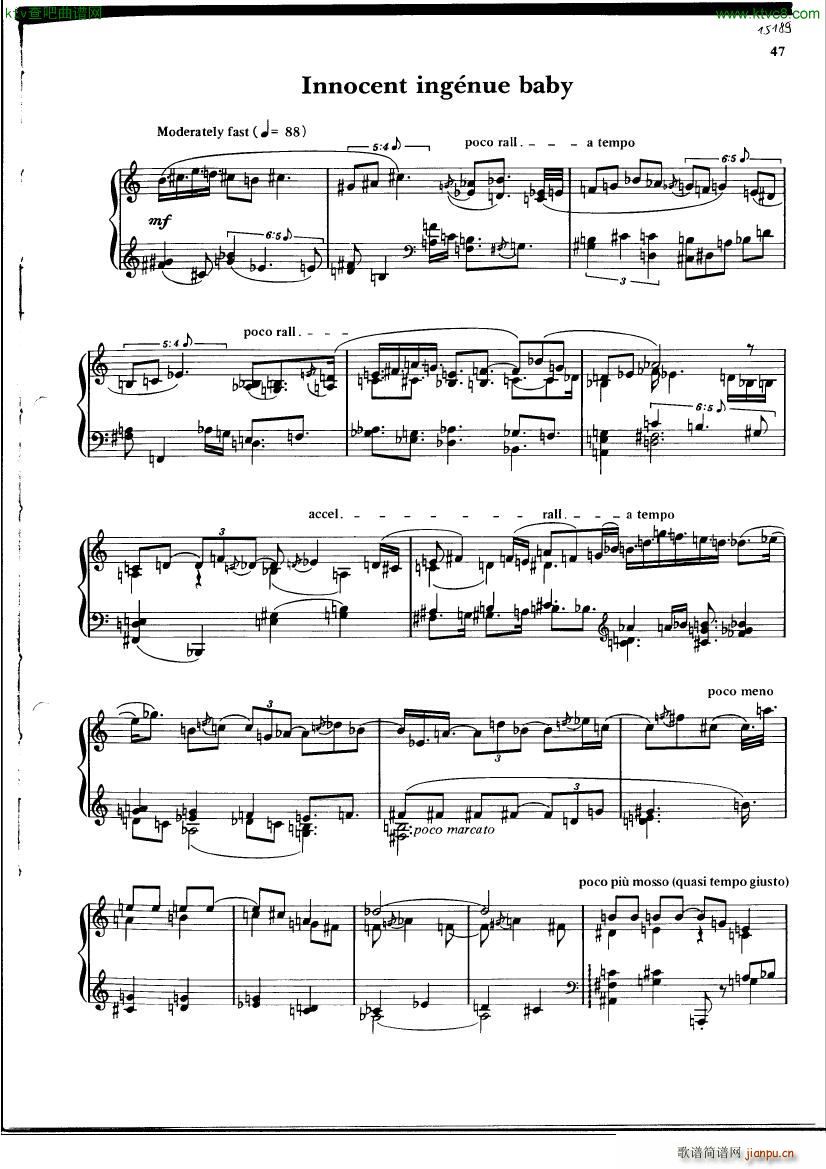 finnissy gershwin solo pieces ��(����V)8