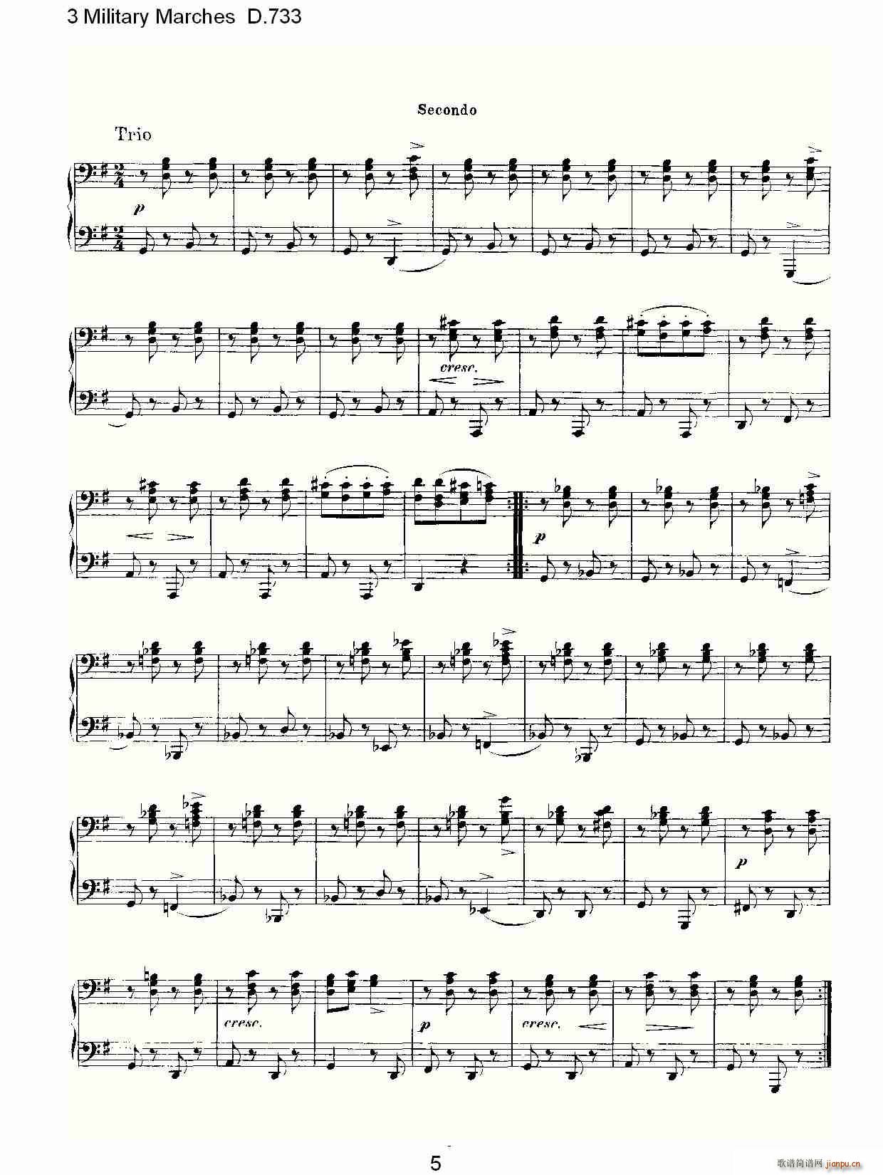 3 Military Marches D.733(ʮ�ּ�����)5