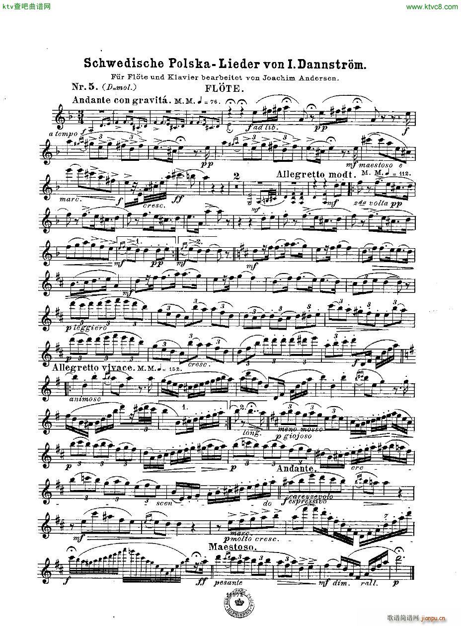 Andersen op 50 Schwedische Polska Lieder(����V)30