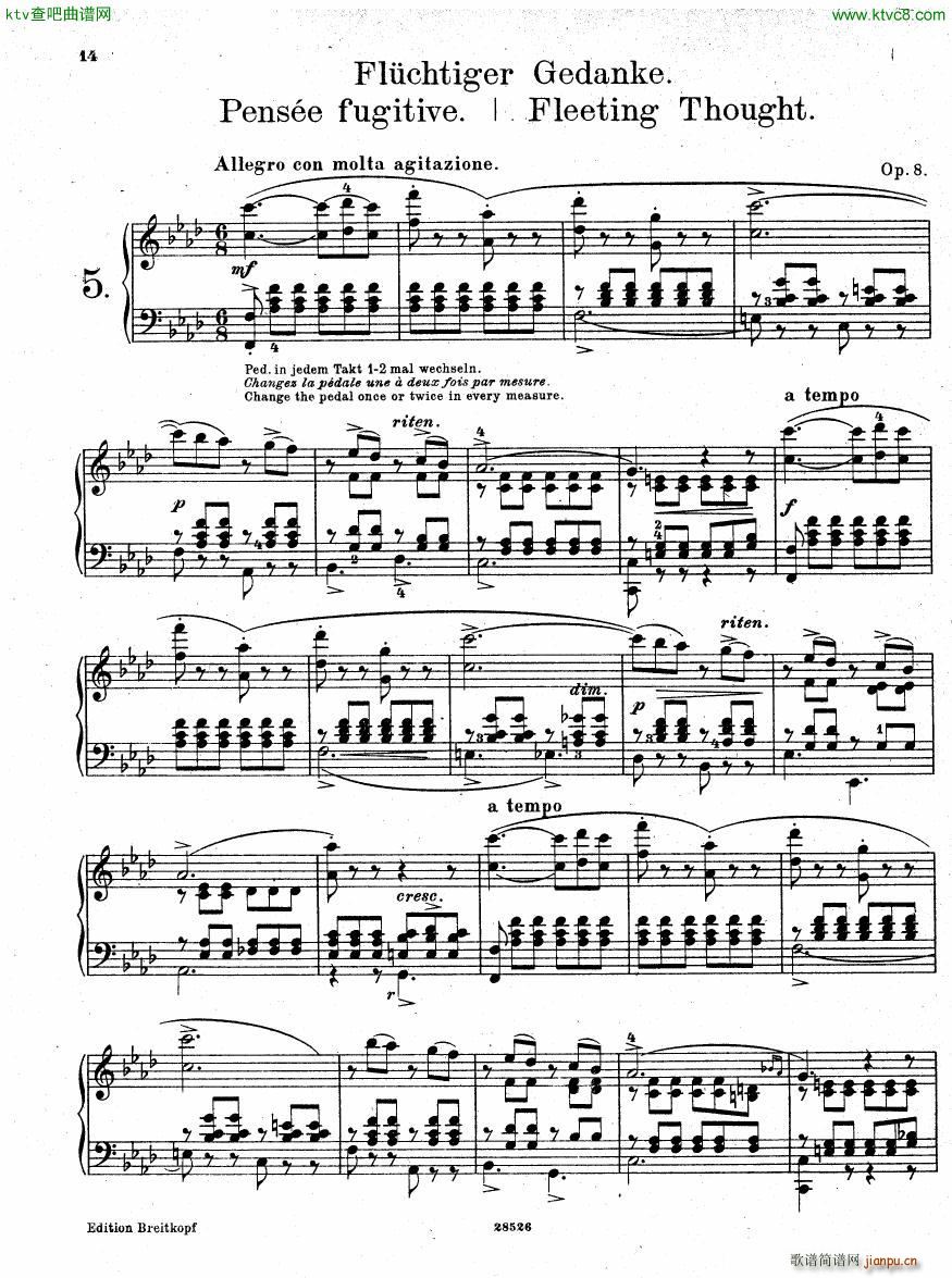 Henselt Piano Solo Album(����V)13