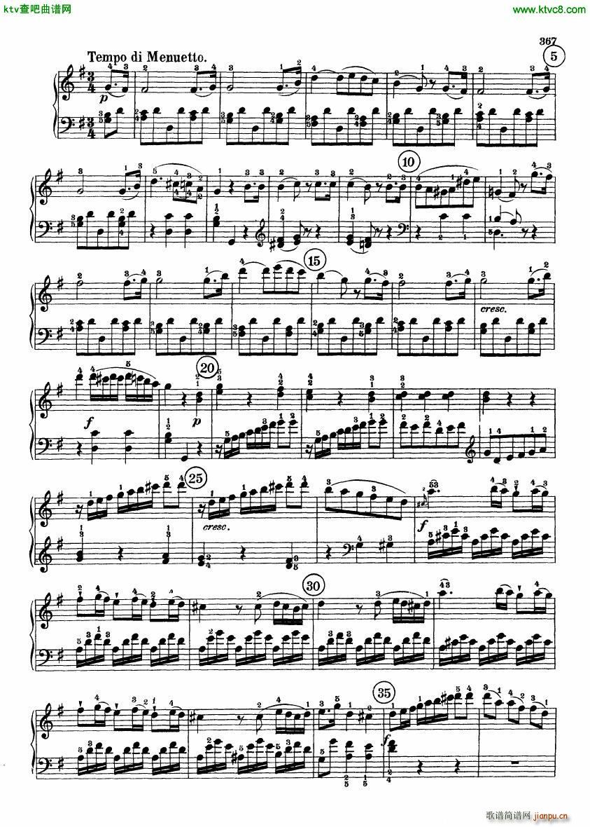 Beethoven op 49 no 2 Piano Sonata(����V)5