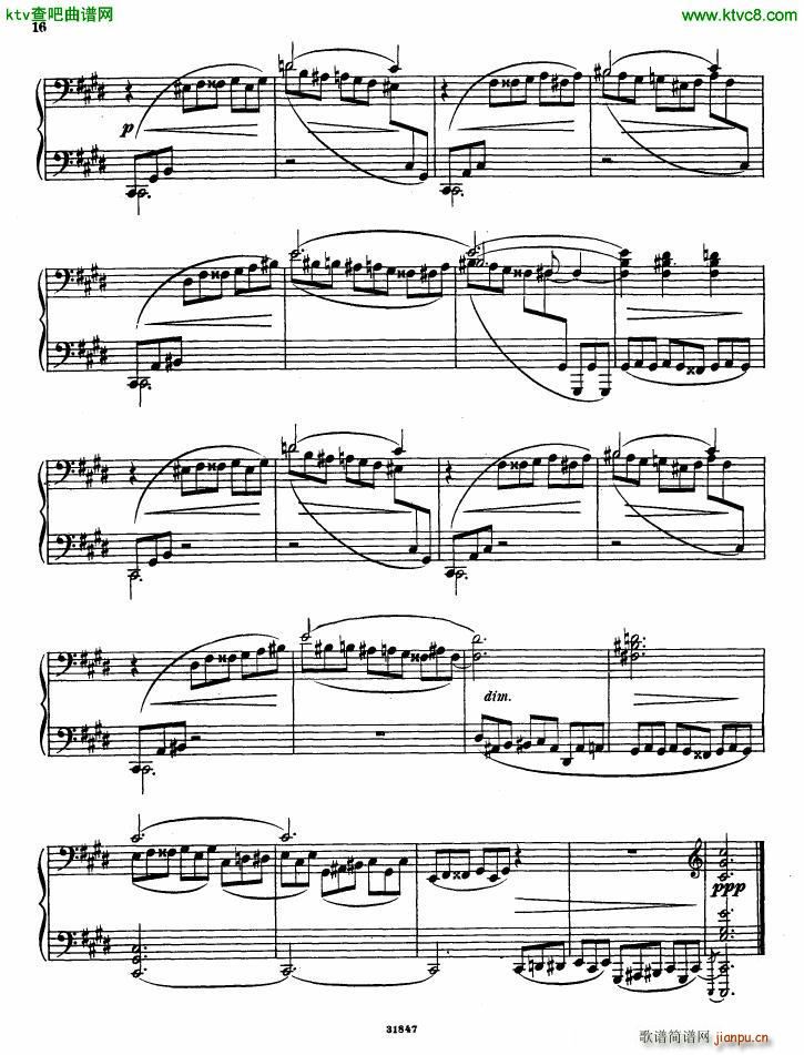 Gliere 25 Preludes op30 Book1(����V)14