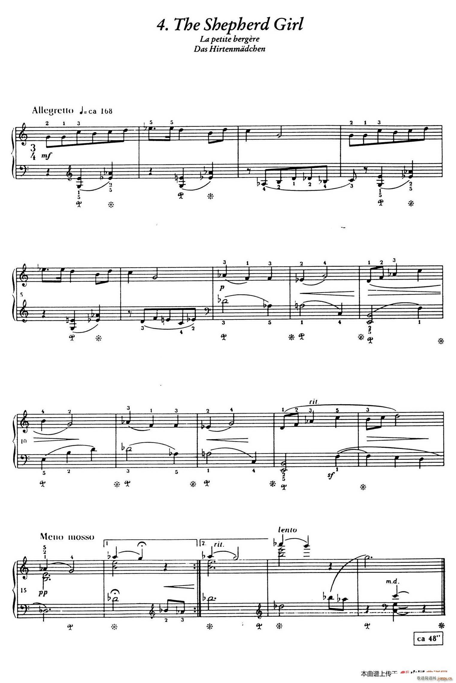 12 Folk Melodies ʮ�������g���{ 4(����V)1