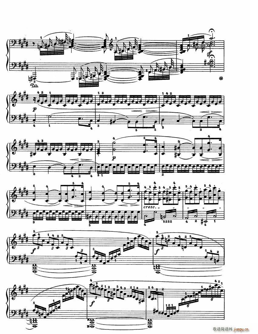 Beethoven op 27 no 2 Piano Sonata Moonlight(����V)13