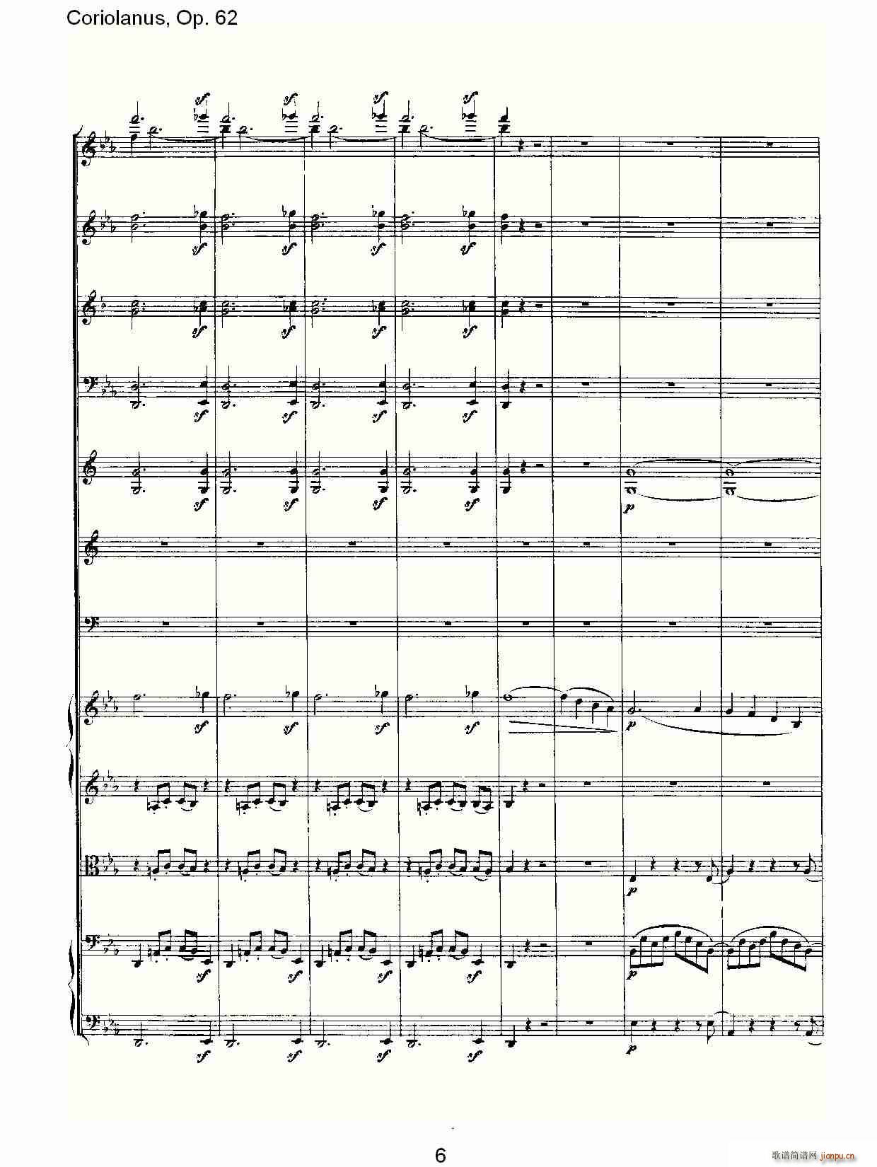 Coriolanus, Op.62(ʮ�ּ�����)6