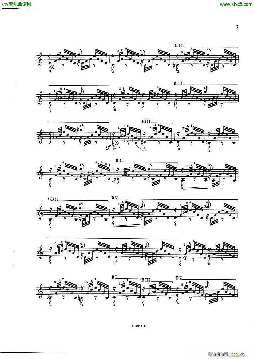 Mauro Giuliani 6 Preludi op 83(����V)6