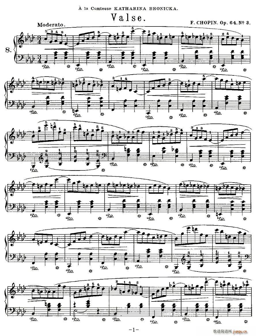 valse��Op.64, No.3(ʮ�ּ�����)1