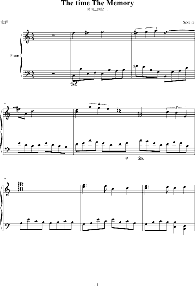 The Time The Memory(����V)1