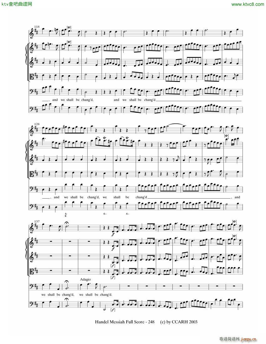 G F Handel Messiah Open Score ��(����V)7