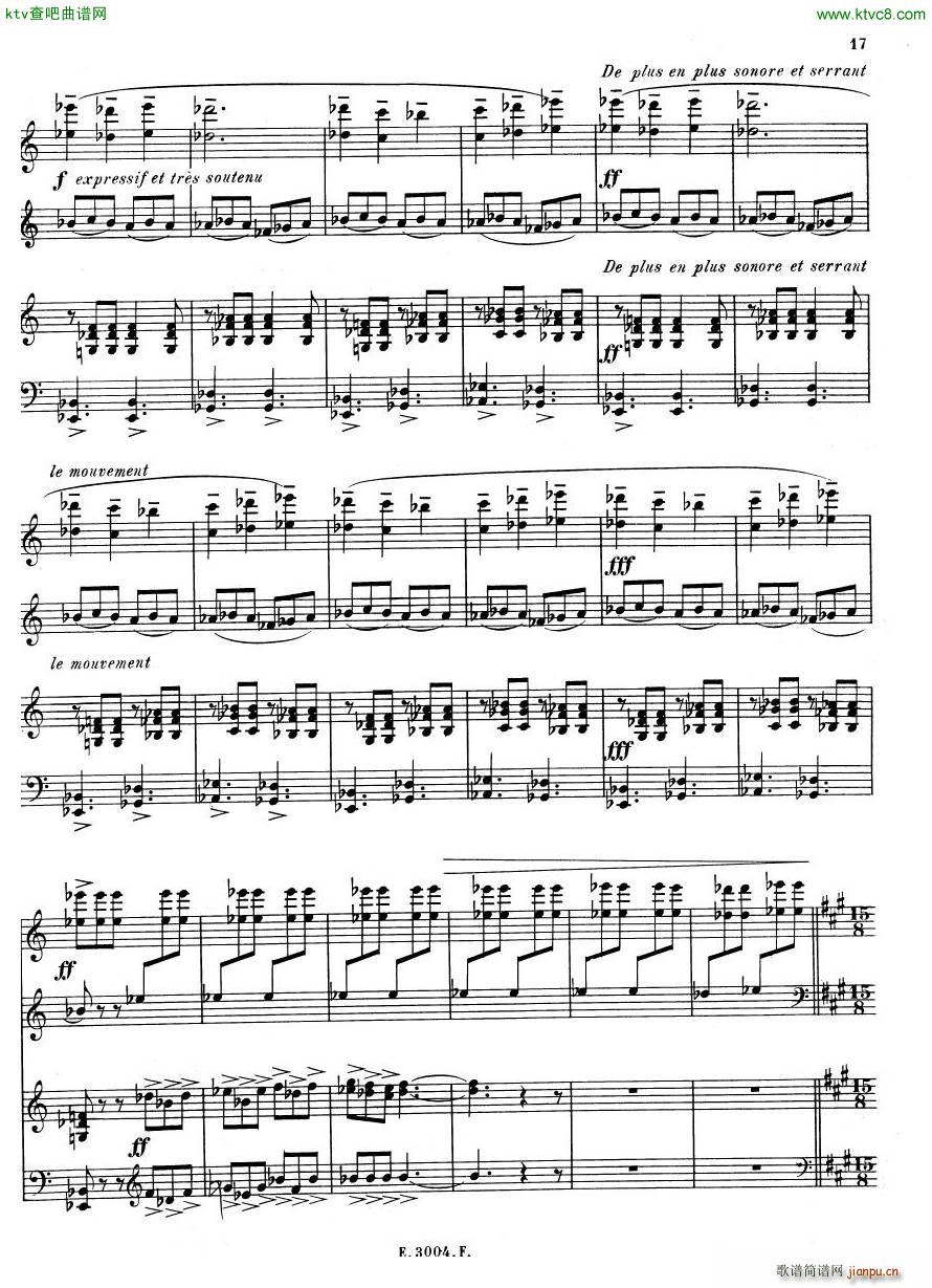 Debussy Ravel 3 Nocturnes 2pno(����V)25