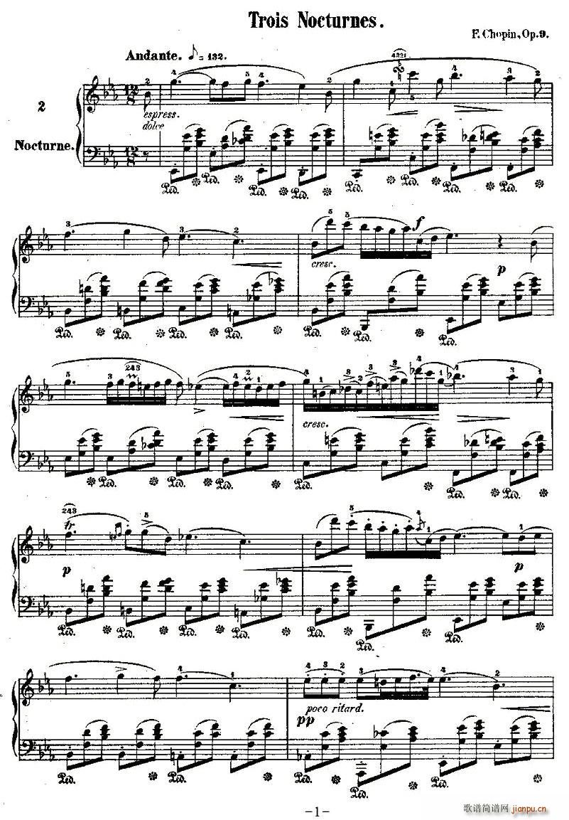 ��E���{ҹ��Op.9-2(ʮ�ּ�����)1